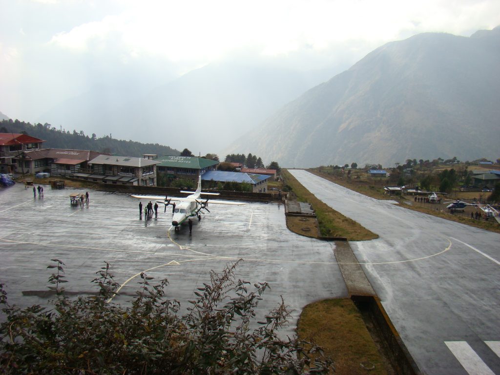 Lukla Airport in the Everest region