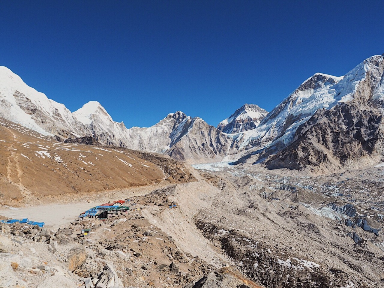 Incredible view on the Everest Base Camp Trek