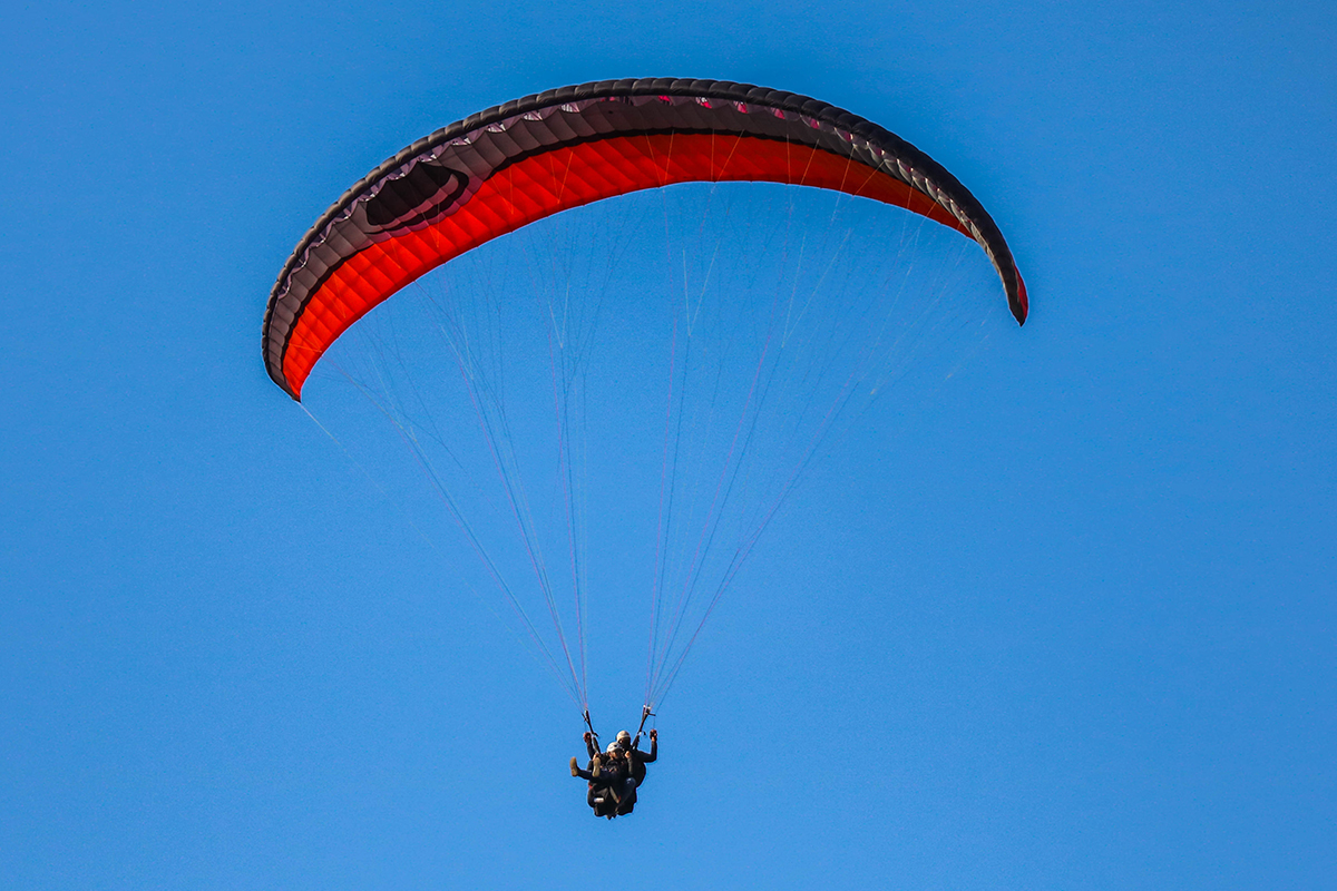 Paragliding in Nepal
