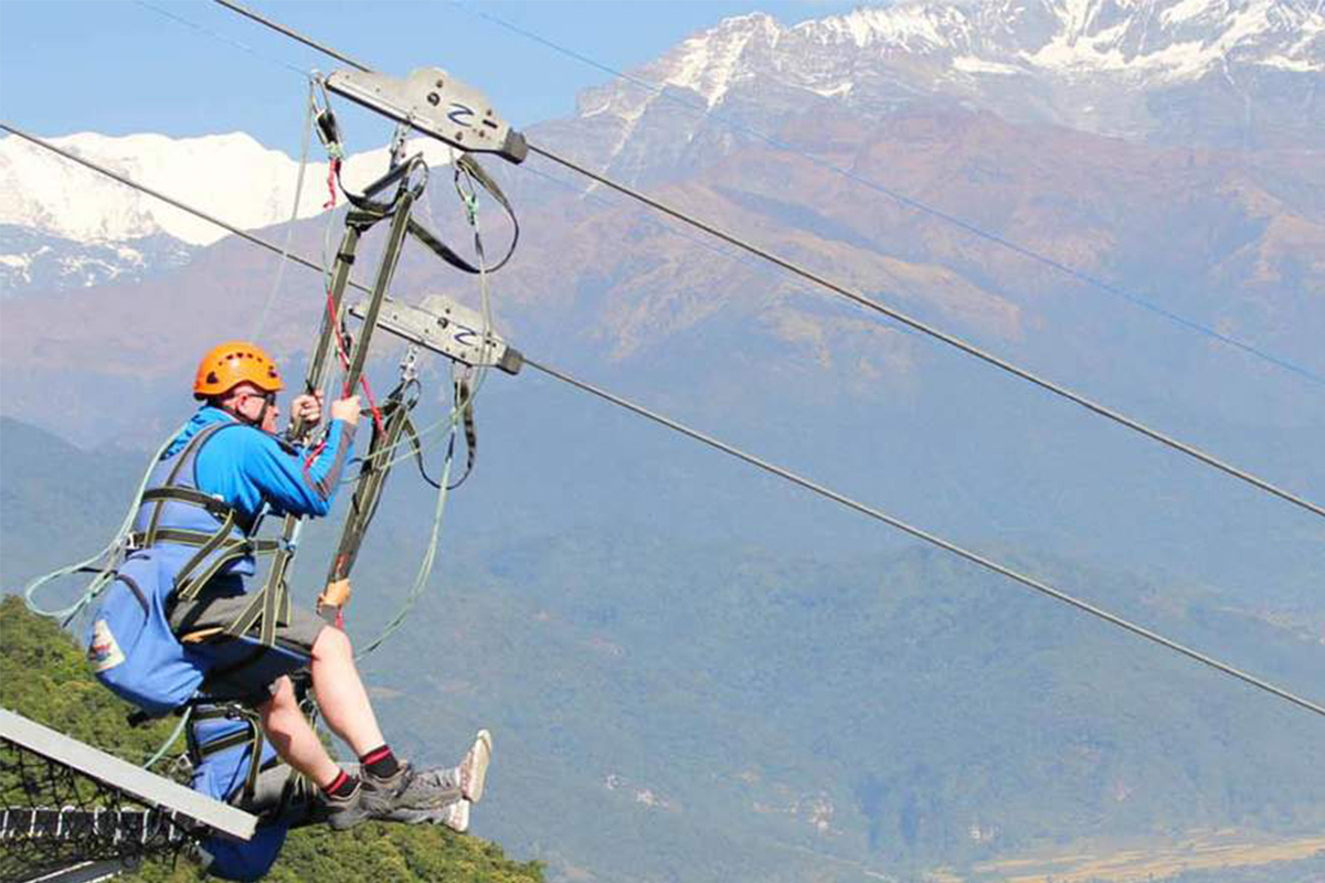 Zip Flyer in Nepal
